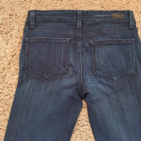 PAIGE Manhattan Jeans - Dark Blue - Picture 7 of 9